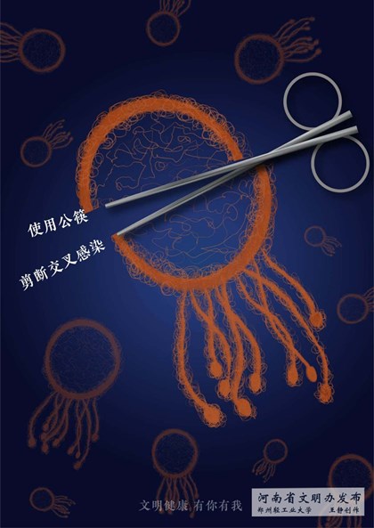 使用公筷 剪断交叉感染-郑州轻工业大学-王静